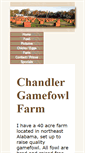 Mobile Screenshot of chandlergamefowlfarm.com